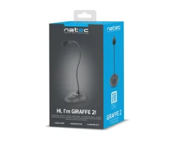 Natec Headsets & Audio|Microphone Giraffe 2 Black