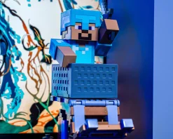 Cable Guys Phone Holders|Xbox|Minecraft: Steve in Diamond Armor R.E.S.T Phone & Controller Holder