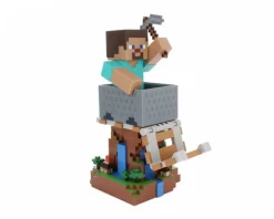 Cable Guys Phone Holders|Xbox|Minecraft: Steve R.E.S.T Phone & Controller Holder