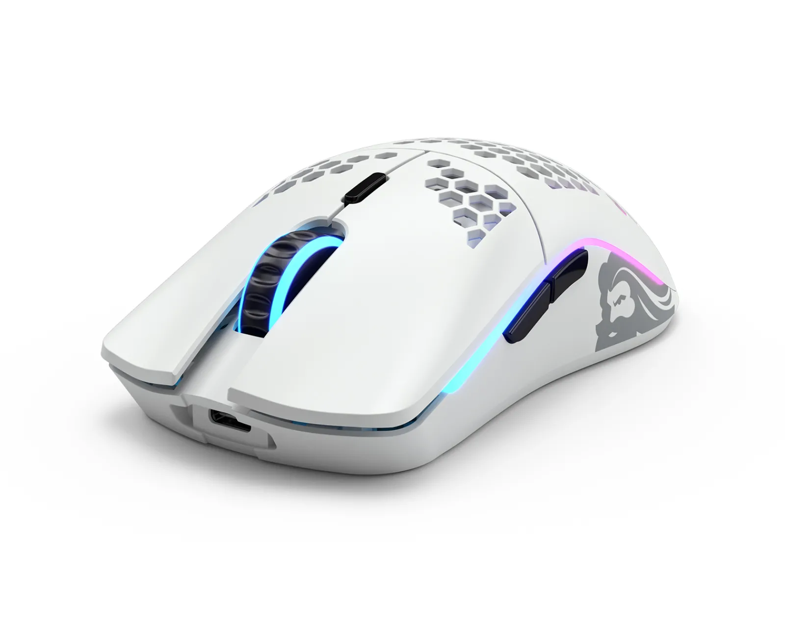 Glorious Mice & Accessories|Model O Wireless Gaming Mouse White