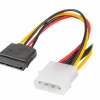 Lanberg Computer Components|Molex (Male) to 2X SATA (Female) Cable 15cm