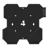 4mount Playstation|Wall Mount for PS4 Slim - Black