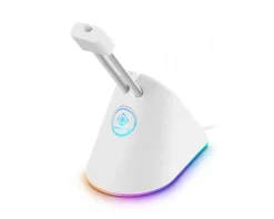 Deltaco Gaming Mice & Accessories|Mouse Bungee RGB - White