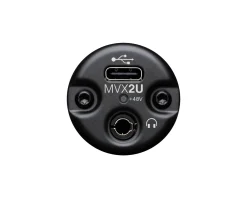 Shure Headsets & Audio|MVX2U - Digital Audio Interface - XLR to USB Adapter