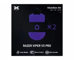 X-raypad Mice & Accessories|Obsidian Air Mouse Skates for Razer Viper V3 Pro