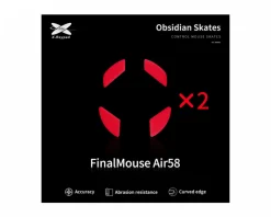X-raypad Mice & Accessories|Obsidian Mouse Skates for Finalmouse Air58 Ninja