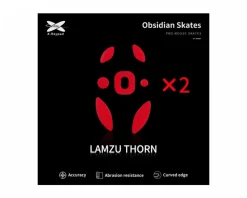 X-raypad Mice & Accessories|Obsidian Mouse Skates for Lamzu Thorn