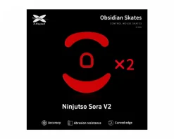 X-raypad Mice & Accessories|Obsidian Mouse Skates for Ninjutso Sora V2