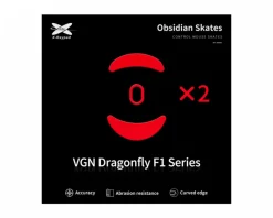 X-raypad Mice & Accessories|Obsidian Mouse Skates for VGN Dragonfly F1