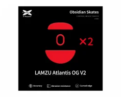 X-raypad Mice & Accessories|Obsidian Mouse Skates for Lamzu Atlantis OG V2