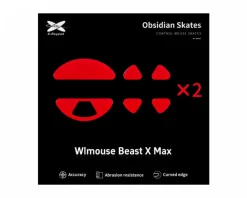 X-raypad Mice & Accessories|Obsidian Mouse Skates for WLmouse Beast X Max