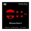 X-raypad Mice & Accessories|Obsidian Mouse Skates for WLmouse Beast X