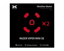 X-raypad Mice & Accessories|Obsidian Mouse Skates for Viper Mini SE