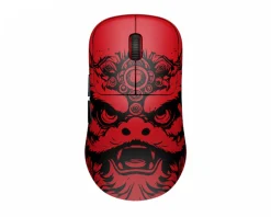 Waizowl Mice & Accessories|OGM Cloud 8K Wireless Gaming Mouse - Crimson Lion