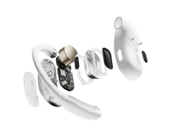 Shokz Headphones|OpenRun Air Wireless Bone Conduction Headphones - White