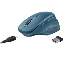 Trust Mice & Accessories|Ozaa Rechargeable Wireless Mouse - Blue
