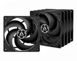 Arctic Computer Components|P12 PWM 120mm Fan 5-Pack - Black