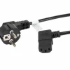 Lanberg Cables & Adapters|Power Cable Angled C13 (1.8 meter) Black