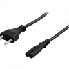 Deltaco Cables & Adapters|Power cable 2m Black