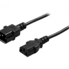 Deltaco Cables & Adapters|Power Supply cable extension Black 1m