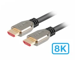 Lanberg Cables & Adapters|Premium HDMI 2.1 Cable 4K/8K UHD (1.8 Meter)
