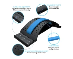 MaxMount Lifestyle|Pro Back Stretcher - Lumbar support & Back stretcher