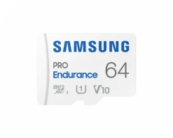 Samsung Storage Devices|PRO Endurance microSDXC 64GB & SD Adapter - Flash Memory Card