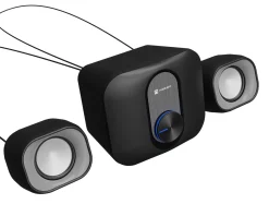 Natec Headsets & Audio|PUG 11W RMS 2.1 Computer Speakers