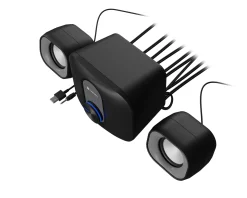 Natec Headsets & Audio|PUG 11W RMS 2.1 Computer Speakers