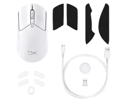 HyperX Mice & Accessories|Pulsefire Haste 2 Wireless Gaming Mouse - White