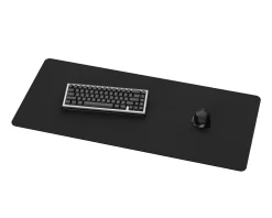 Mighty Setups Mousepad|Pure Black Mousepad - XXL