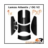Corepad Mice & Accessories|PXP Grips for Lamzu Atlantis/OG V2 Superlight - White