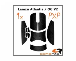 Corepad Mice & Accessories|PXP Grips for Lamzu Atlantis/OG V2 Superlight - White