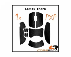 Corepad Mice & Accessories|PXP Grips for Lamzu Thorn - Black