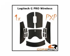 Corepad Mice & Accessories|PXP Grips for Logitech G PRO Wireless - Black