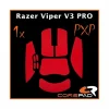 Corepad Mice & Accessories|PXP Grips for Razer Viper V3 Pro - Red