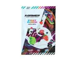 X-Gamer Drinks & Energy|Quick Meal Single Serving (70g) - Fruit Punch