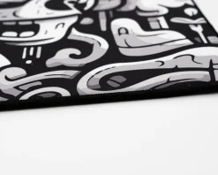La Onda Mousepad|Rizz - Gaming Mousepad - L - Soft - Doodles - NachoCustomz Edition