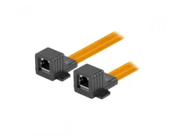 Lanberg Cables & Adapters|RJ45 Inline Coupler Slim Window/Door 23 cm