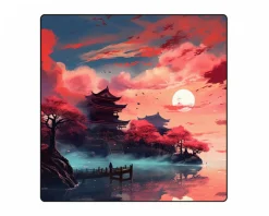 Lethal Gaming Gear Mousepad|Saturn Gaming Mousepad - NachoCustomz Calm - XL Square - Limited Edition