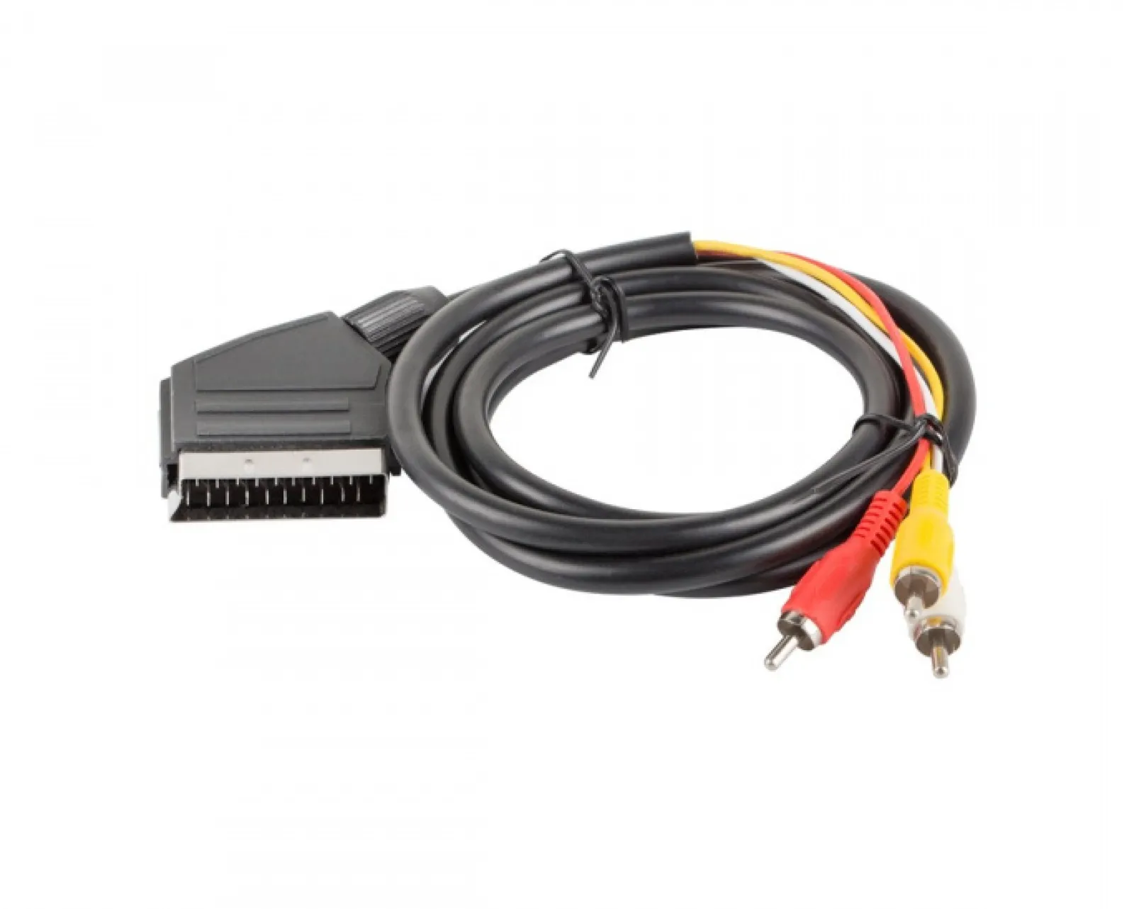 Lanberg Cables & Adapters|Scart to RCA x3 Cable (1.8 Meter)