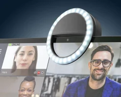 Cellularline Photo & Video|Streaming & Recording|Selfie Ring Pocket - Mini Ring Light