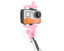 Extreme Media Phone Holders|Photo & Video|Selfie Stick SF-20W - Pink