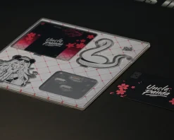 Uncle Panda Mousepad|SI Glass Mousepad