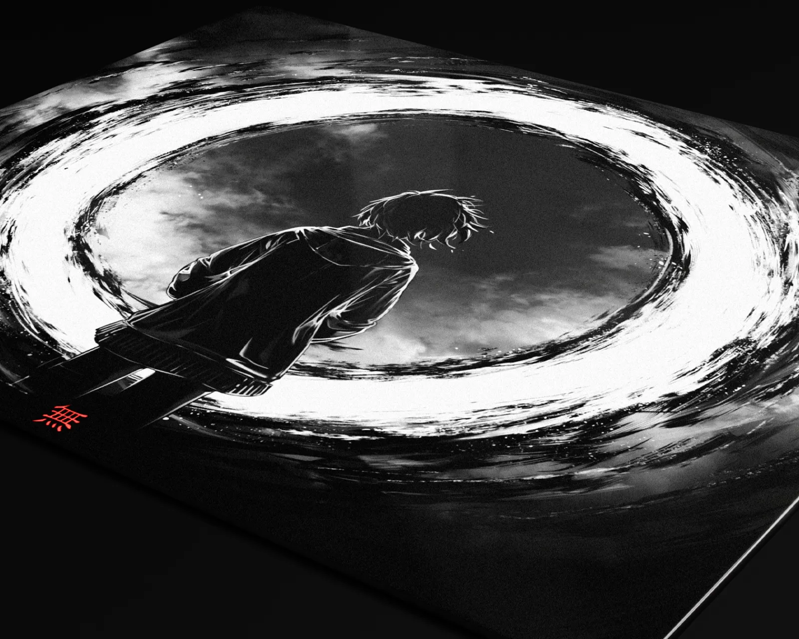 Tekkusai Mousepad|Singularity Glass Mousepad - Founder''s Edition