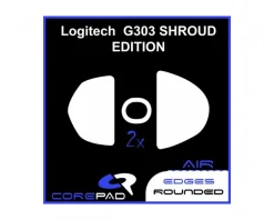Corepad Mice & Accessories|Skatez AIR for Logitech G303 Shroud Edition