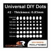 Corepad Mice & Accessories|Skatez for Universal Use - Dots 0.85mm