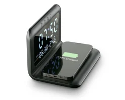 Cellularline Wireless Charging|Smart Clock - Digital Alarm Clock with Wireless Charging