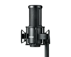 Shure Headsets & Audio|SM4-K-KIT Microphone Kit with Shockmount - Black