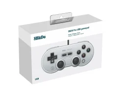 8Bitdo Gamepad|SN30 Pro USB Gamepad Grey Edition
